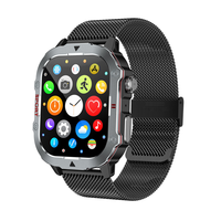 Smartwatch C30 Pro BT 2025 Monitoreo DE LA SALUD Reloj inteligente deportivo IP68 5G para Android IOS Cuadrado de moda para hombres