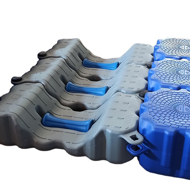 Wholesale Hdpe Modular Floating Pontoon Dock Jetty Plastic Floating Bridge Walking Platform, Boat Jet Ski Floating Dock Cubes