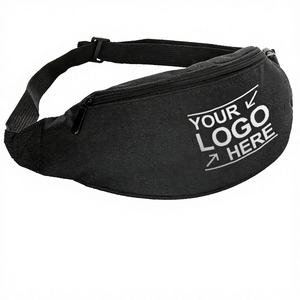 Riñonera Deportiva Unisex de Lona de Nailon Impermeable con Logotipo Personalizado Bordado/Estampado, Diseño Geométrico, Venta al por Mayor - Product Image 3