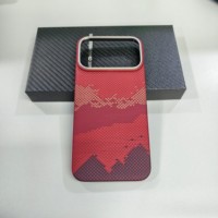 Étui de téléphone professionnel de luxe en fibre d'aramide 600D ultra-fin, magnétique, léger et anti-chute pour iPhone 18 17 Pro Max