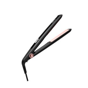 2 in 1 Catokan & Sikat Pelurus Rambut Elektrik Titanium Layar LED Fungsi Ion Negatif Garansi 1 Tahun Penggunaan Rumah Tangga & Hotel - Product Image 2