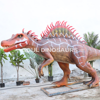 Modèle de dinosaure animatronique grandeur nature, design de paysage réaliste personnalisé, usine de modèles pour parcs d'aventure pour enfants en intérieur/extérieur, musées