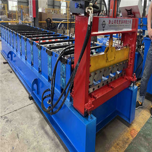 Machine de fabrication de feuilles de toiture IBR d'<span class=keywords><strong>occasion</strong></span>/équipement de formage de rouleaux ondulés rentable pour les petites usines - Product Image 1