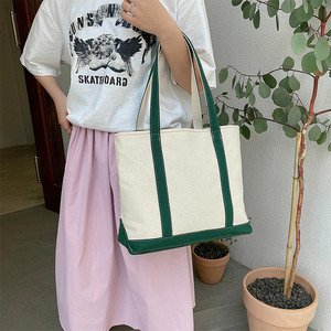 Hot Bán Cô Gái Trang Điểm Mới Giản Dị Đa Năng Túi Vải Sinh Viên Của Phụ Nữ Đơn Giản Xô Tote Túi Và Túi - Product Image 3