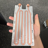 Plaque de refroidissement pour batterie de voiture électrique et camion, usinée CNC, en aluminium et cuivre, pour systèmes de réfrigération