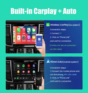 Lecteur multimédia GPS Android pour Porsche Macan 2011 2012 2013 2014 2015 2016 Autoradio Stéréo - Product Image 4