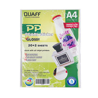Papel adhesivo de vinilo imprimible de primera calidad para impresora de inyección de tinta-20 papel adhesivo blanco mate impermeable-papel adhesivo duradero