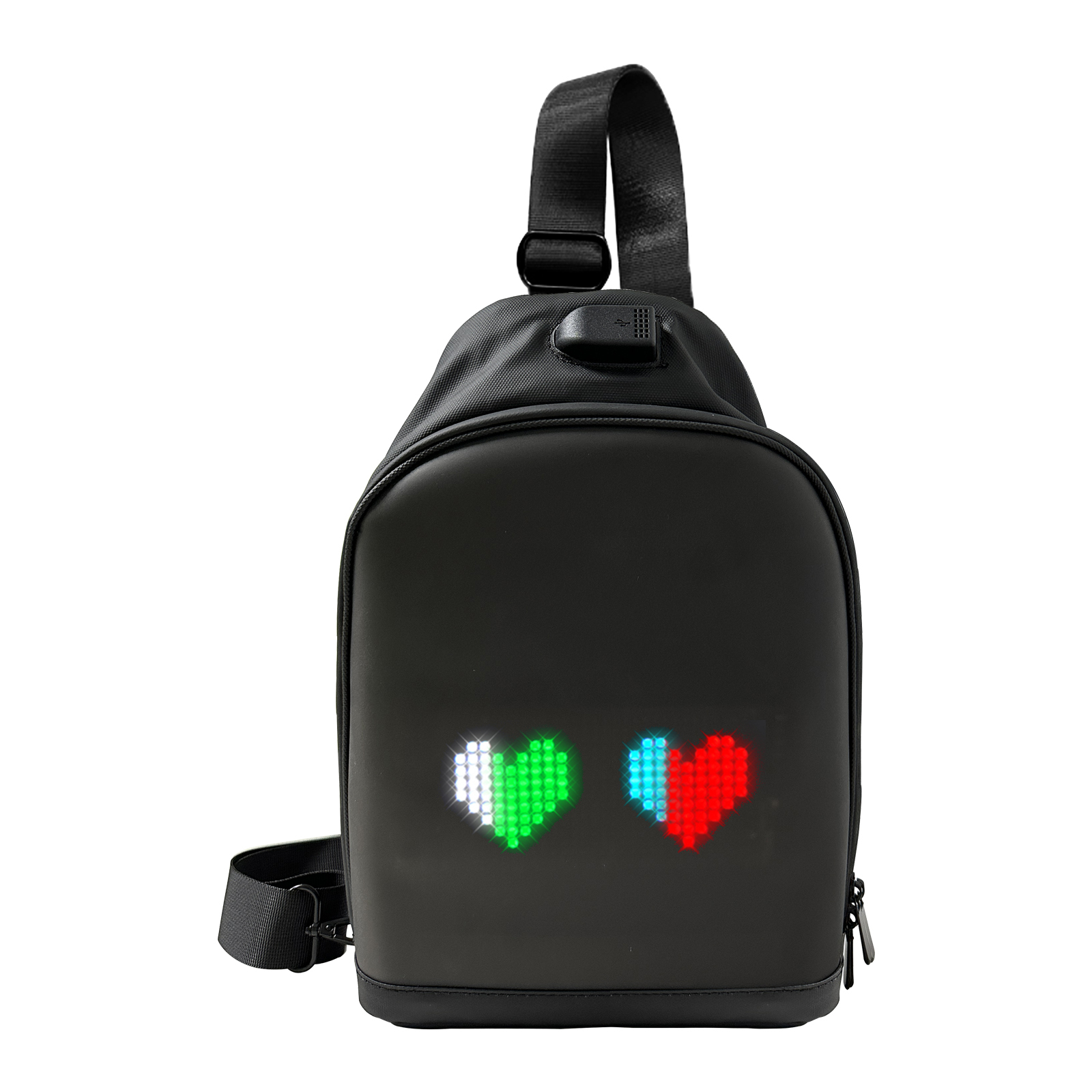 led crossbody bag