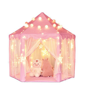 Casa de Juegos para Interiores y Exteriores, Castillo de Princesa para Niñas, Carpa de Juegos Grande para Niños, Casa de Juegos para Bebés para la Creatividad - Product Image 2