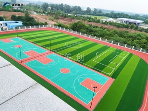 Mcg nhân tạo Turf & thể thao sàn cỏ nhân tạo cho nhà vườn balcon rooftop trang trí 50mm cho bóng đá bóng đá lĩnh vực - Product Image 6