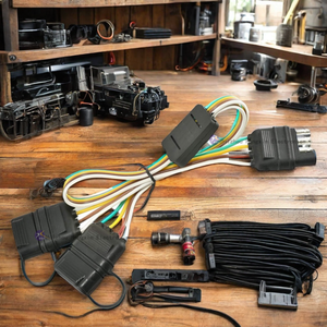 American Trailer Line 4-poliger Pickup 4-adriges SAE-Signal licht 4-flaches Anhänger licht kabel für Automobile - Product Image 6