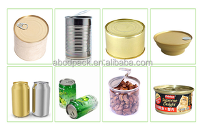 Machine à sertir les boîtes semi-automatique, machine à <span class=keywords><strong>conserve</strong></span> d'escargots, machine à fermer les boîtes manuelle pour les aliments non liquides - Product Image 2