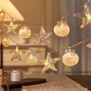 <strong>String</strong> <strong>Light</strong> Fairy <strong>Light</strong> Festoon <strong>Led</strong> <strong>Light</strong> Battery Garland Plasticrmoderntmas Decoration Plastic Solar Snowflake - Product Image 3