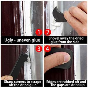 Caulking <b>Tool</b> Caulk Remover <b>Silicone</b> 5 in One <b>Tools</b> 3 1 Repair Construction Spatula Finishing Kit Set Smoother Scraper - Product Image 3