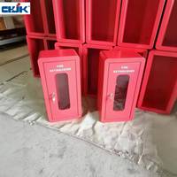 Armoire à extincteur Jinkai avec enrouleur de tuyau, protection incendie, acier au carbone, revêtement poudré, durable, installation facile, flexible
