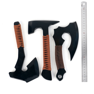Hache en obsidienne sculptée à la main, vente en gros, obsidienne naturelle - Product Image 5