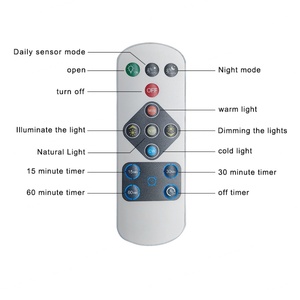 Veilleuse à capteur LED avec télécommande et trois températures de couleur, lampe LED pour cabine de douche / placard / escalier / couloir - Product Image 4