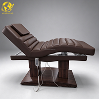 Table de massage électrique pour salon de beauté, spa, clinique, soins du visage, cire, cils et maquillage