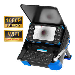 Wopson 360 Kanal-Rohrinspektionskamera, Selbstnivellierende Abflussrohr-Video-<span class=keywords><strong>CCTV</strong></span>-Rohrinspektionskamera mit Meterzähler - Product Image 1