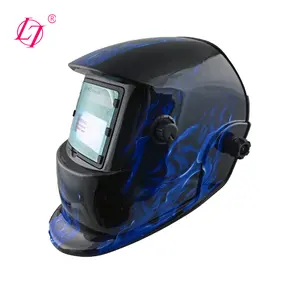 Casco de soldadura de oscurecimiento automático de Color verdadero con energía Solar más barata de China, Máscara de Soldadura de cara completa automática, herramientas de soldadura oscuras automáticas