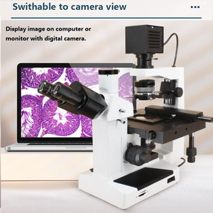 Microscope biologique inversé trinoculaire Boshida BD-S2 à contraste de phase pour la culture de cellules vivantes et la recherche médicale - Product Image 2