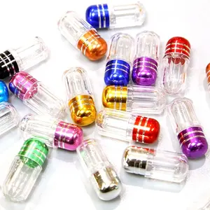 Mini capsule vuote di plastica di alta qualità con blister di plastica