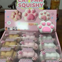 Nouveaux blocs de construction prêts à l'emploi, jouets anti-stress en plastique, croustillants et adorables, à pincer, pour chats