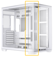 Jungle Leopard AC-01 Full Tower Computer Case Curved Tempered Glass Side Panel ATX Form Aluminum 7 PCIe Slots 360 AIO Cooling