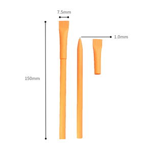 Cheap Price Custom Logo Eco Friendly Pen Recycled Kraft Paper Ball Pen Biodegradable Ball Pen