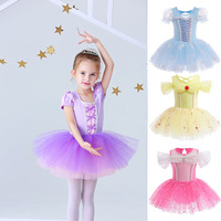Lindo Vestido de Baile de Dibujos Animados para Niñas, Vestido de Princesa para Bebés, Tutú de Ballet, Disfraz de Baile para Niñas