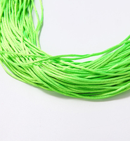 Ruban de cordon chinois 100% polyester 3 mm 2 mm pour la fabrication de bijoux et composants