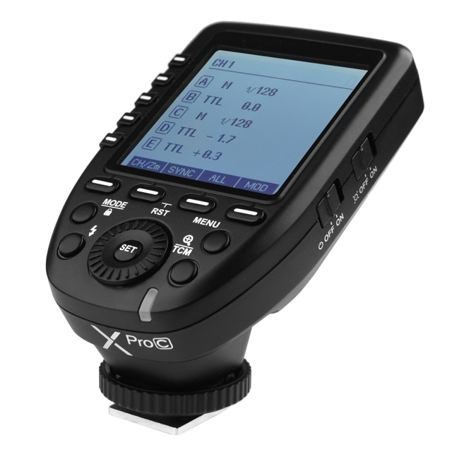 Factory Godox Xpro-C TTL Wireless Flash Trigger Auto Flash for Canon (Black)