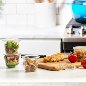 Tùy Chỉnh Rõ Ràng Trong Suốt PP Nhựa Takeaway Súp <span class=keywords><strong>Container</strong></span> Vòng Tròn Dùng Một Lần Rõ Ràng Nhựa Bát Thực Phẩm <span class=keywords><strong>Container</strong></span> Với Nắp - Product Image 5