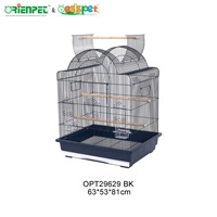 Cage à oiseaux en fil métallique pour animaux de compagnie ORIENPET & OASISPET, vente en gros, type ouverture supérieure, stocks disponibles, OPT39046, produits pour cages à animaux de compagnie