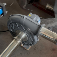 Machine intégrée de granulation, découpe, refroidissement et extrusion par traction pour film plastique basse température