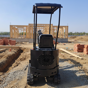 Miniexcavadora HAIJU Negra, la Mejor, de 1 Tonelada, con Motor Koop Euro V y 1 Año de Garantía con Accesorios, Excavadora para Construcción - Product Image 6