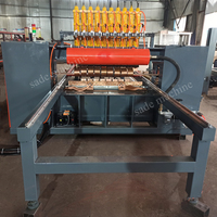 Machine à souder à fil pour paniers électriques avec composants PLC SADE SD1200 en acier au carbone 60-80 cycles/min