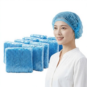 Gorros Desechables Antipolvo de Tela No Tejida, Redes <span class=keywords><strong>para</strong></span> el <span class=keywords><strong>Cabello</strong></span> Antiaceite <span class=keywords><strong>para</strong></span> Chefs, Cocina, Catering, Taller, Tamaños 17"-22", Multicolor - Product Image 2
