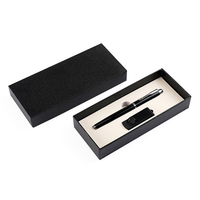 Juego de regalo de oficina Bolígrafo + mini unidad flash USB logotipo personalizado CLE pen drive 32GB 16GB USB memory stick u disk