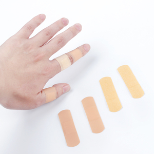 High Quality <strong>Fabric</strong> <strong>Plasters</strong> Adhesive Finger Bandage First Aid <strong>Plaster</strong> Bandage Strips Medical Health Bandage Strips - Product Image 5
