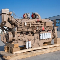 800/900/1000/1200 PS Marine-Dieselmotor 4-Takt Elektrischer Fischerboot-Yacht-Schiffsmotor mit Getriebe für Cummins K50