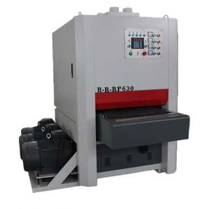 Ponceuse automatique double tête robuste pour le ponçage de planches, tables, chaises, panneaux de porte et le traitement du mobilier - Product Image 1