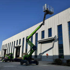 במת הרמה מפרקית הידראולית ניידת MDT G-160 איכותית, גובה הרמה 14-20 מטר, פלטפורמת עבודה אווירית קטנה - Product Image 6