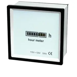 HOUR RUN METER In panel meter shape