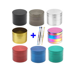 אספקת מפעל לוגו מותאם אישית מטחנת עשבי טבק מטחנת עשבים מגנט מטחנה מותאמת אישית לאביזרים לעישון - Product Image 3