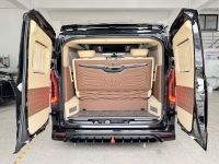 Kits d'aménagement intérieur de luxe Dingkong HIACE avec rideaux électriques, sièges VIP électriques, personnalisés pour TOYOTA Quantum Granvia Majesty GranAce