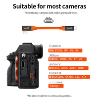 Cable Usb3.2 Gen2 de 7m PD100W Carga rápida 20Gbps Cámara de datos tipo C con todas las funciones de alta velocidad Cable de disparo en línea Enlace VR