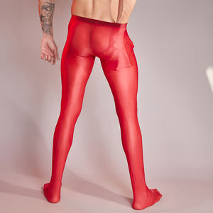Hommes Glow Invisible <span class=keywords><strong>Sexy</strong></span> Serré Soie Bas Slim-Fit Musculaire gay Mince Discothèque <span class=keywords><strong>Sexy</strong></span> Sous-Vêtements perspective collants 3150 - Product Image 4
