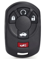 Télécommande de remplacement sans clé M3N65981403 315 MHz PCF7952A HITAG 2 46 Chip pour Chevrolet Corvette Cadillac STS