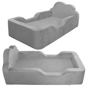 ODM OEM Canapé-lit inclinable pour enfants et tout-petits, en mousse compressée sans structure, coussin de sol Montessori, housse lavable - Product Image 4